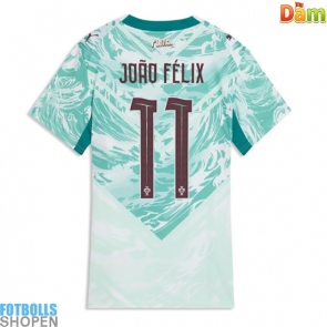 Billiga Portugal Joao Felix #11 Bortatröja Dam VM 2026 Kortärmad